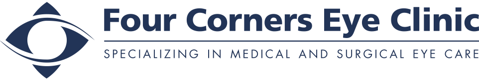 Four Corners Eye Clinic Logo Blue